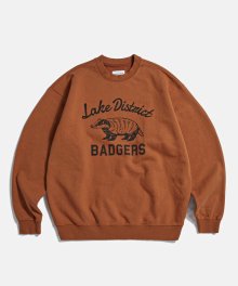 Badgers Heavyweight Sweatshirt Burnt Orange