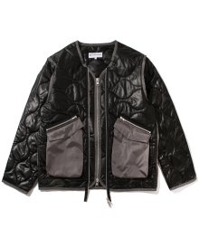 Quilted Jacket (Black)