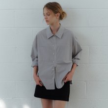 Fudge two-way zipper shirt