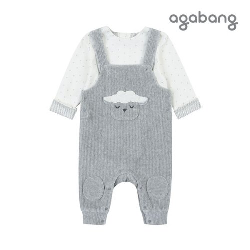 아가방(AGABANG) 양양OA 상하(M/GREY)_01N72300116 - 사이즈 & 후기 | 무신사