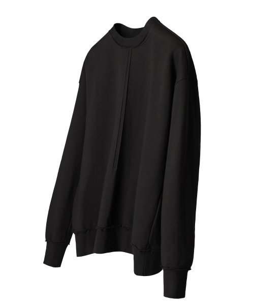 Свитшот Cut Off Pintuck (Black)_ PD3TS0909