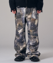 Camouflage Printing Cargo Pants Multi