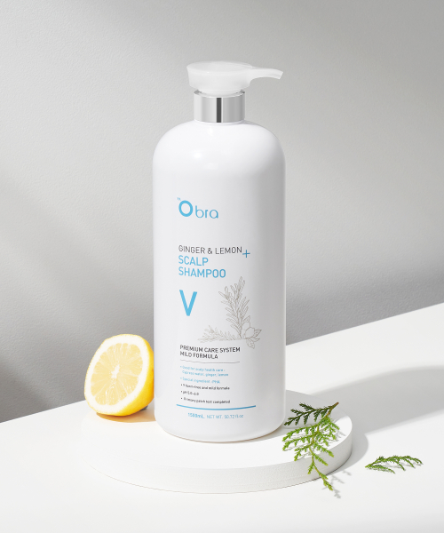 오브라() 진저 앤 레몬 샴푸 볼륨 1500ml 상품 이미지