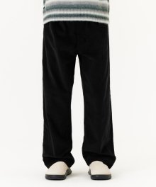 RELAXED CORDUROY PANT - BLACK