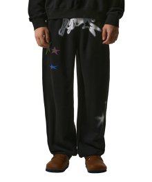 TWINKLE STAR SWEAT PANTS black