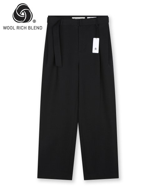 Two Tuck Pants - Black