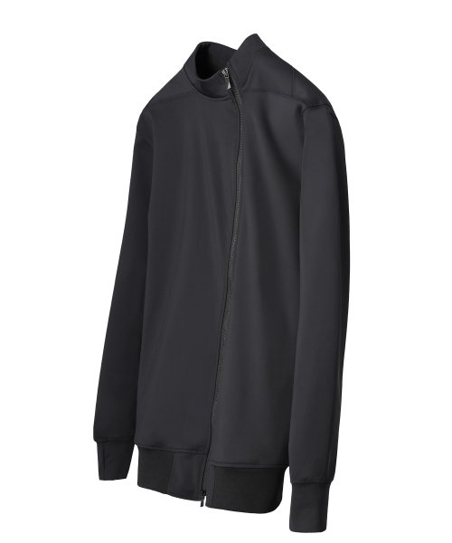 Облегающая спортивная куртка на молнии (Black)_ PD3JP0303