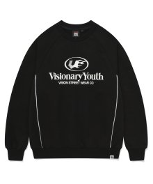 VSW V-1 Piping Crewneck Black