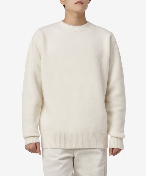 Свитер с логотипом Whistler - Natural White / 23A28OAK07FLTOA007108