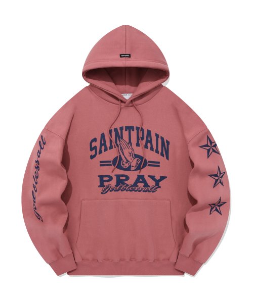 Худи SP Praying Hands в цвете Dusty Pink