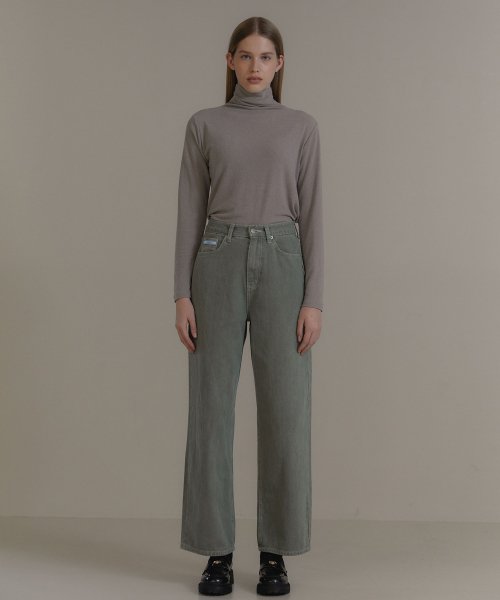 ANC COLOR DENIM JEAN_GREEN