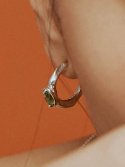 파피(POPPI) Peridot Round earrings