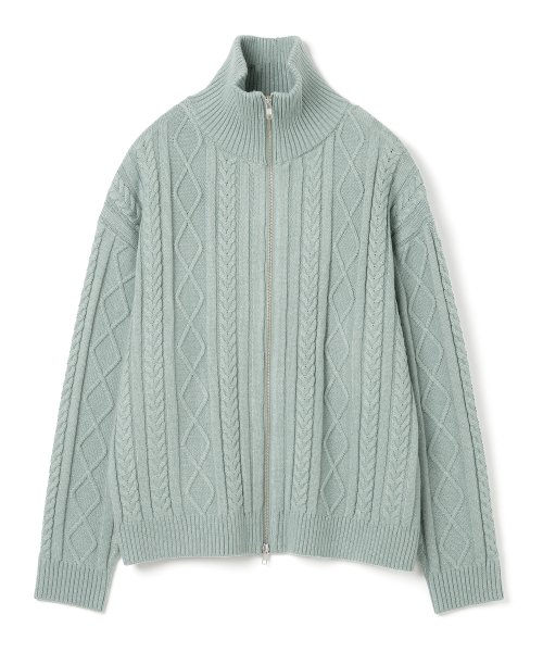Зип-худи из трикотажа New Pretzel (Mint Grey)