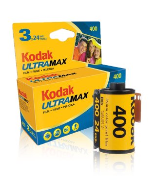 코닥 카메라(KODAK CAMERA) 울트라맥스 ISO 400-24컷 컬러필름 [3롤1팩]