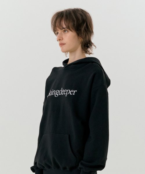 Худи с логотипом Serif (Black)