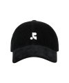 RR CORDUROY BALL CAP_BLACK