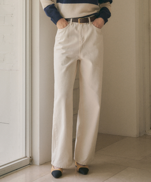 パンツ Siyazu SIJN6062 New Wide Cream Gin_Cream パンツ Siyazu SIJN6062 New Wide Cream Gin_Cream CICA配合