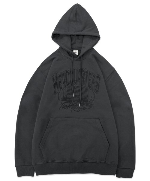 (Heavy хлопок) Headquarters Charcoal