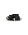 SLIM EYELET BELT BLACK