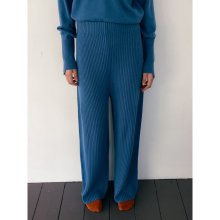 [Spirit] Wool Ribbed Long Knit Pants