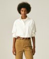 PLACKET POINT OXFORD SHIRT_IVORY