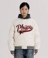 PHYPS® STAR TAIL SHORT PUFFER IVORY