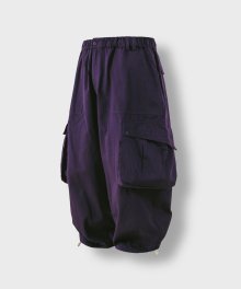 Curve Big Cargo Balloon Pants - Purple