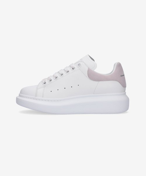 Alexander mcqueen women's cheap white sneakers