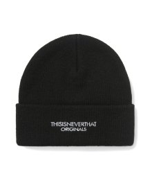 (FW23) FR-Logo Beanie Black