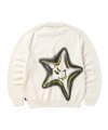 Star Knit Sweater Ivory