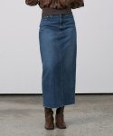 르네제이(RENEJ) H-Line Denim Skirt