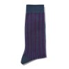 formal vertical stripe socks CALAX23517NYX