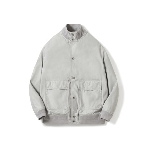 MUSINSA | POTTERY A-1 Jacket - Silver