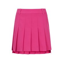Embroidery Pleats Culotte_Pink