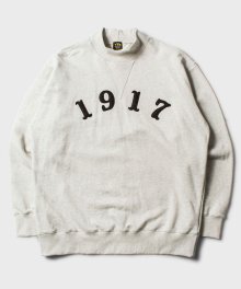 HIGHNECK SWEAT SHIRTS [Oatmeal]