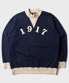 HIGHNECK SWEAT SHIRTS [Sailor Blue]