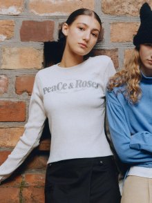 Peace & Rose Graphic T-shirt in Ivory VW3AE100-03