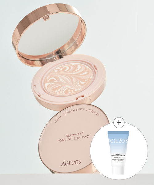 에이지투웨니스() 글로우핏 톤업 선팩트 SPF50+ PA++++(+선크림15ml 증정) 상품 이미지