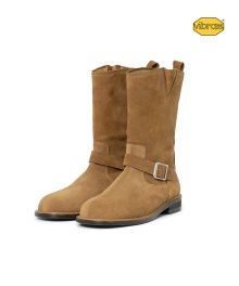 Engineered Boots Suede Brown