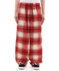 BRUSHED FLANNEL PANTS (RED)