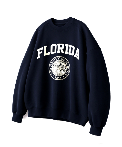 Свитшот оверсайз Florida Navy