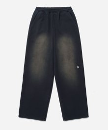 WASHED STRING SWEAT PANTS NAVY