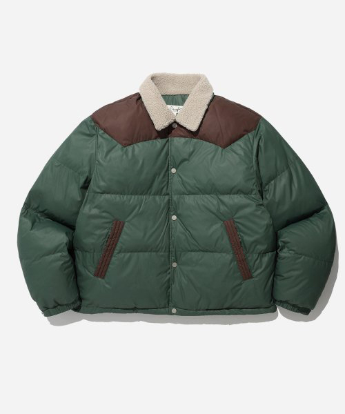 Короткий пуховик Boa Western Green