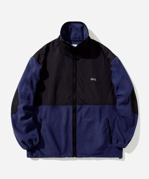 MUSINSA YALE [ONEMILE WEAR] NYLON FLEECE JACKET NAVY
