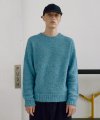 [Men] 홀가먼트 울 스웨터_Blue