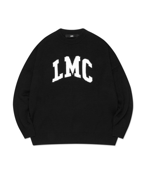 [ LMC ]★LMC BRUSHED ARCH KNIT SWEATER MUSINSA | LMC LMC BRUSHED ARCH KNIT SWEATER blue