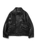mk-3 leather jacket black