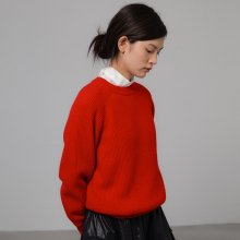 BALLOON KNIT_RED
