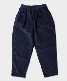 TWO-TUCK CORDUROY PANTS [Sailor Blue]