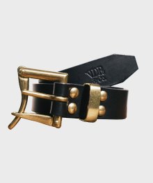 FIREMAN BUCKLE BELT [Black]